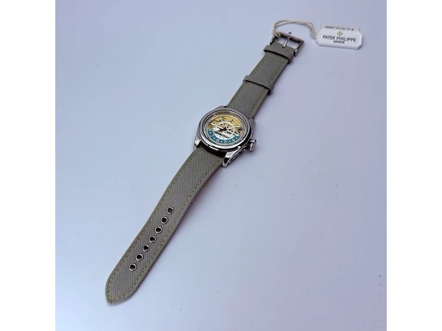 Herenhorloge - patek phillipe horlogisch kunstwerk - antiek zwitsers uurwerk - afbeelding 2 van  13