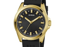 Herenhorloge guess, champ gw0639g2 44m, zwart/goud - afbeelding 2 van  2
