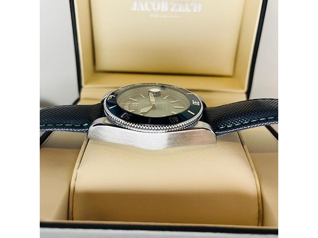 Herenhorloge jacob zech athena - seiko uurwerk - afbeelding 4 van  13