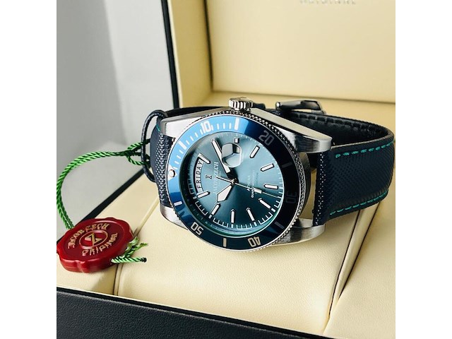 Herenhorloge jacob zech athena - seiko uurwerk - afbeelding 1 van  13