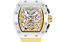 Herenhorloge, onola, rm, geel, 2025