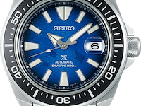 Herenhorloge seiko, prospex srpe33k1 save the ocean special edition 43,8 mm, blauw / zilverkleurig - afbeelding 1 van  1