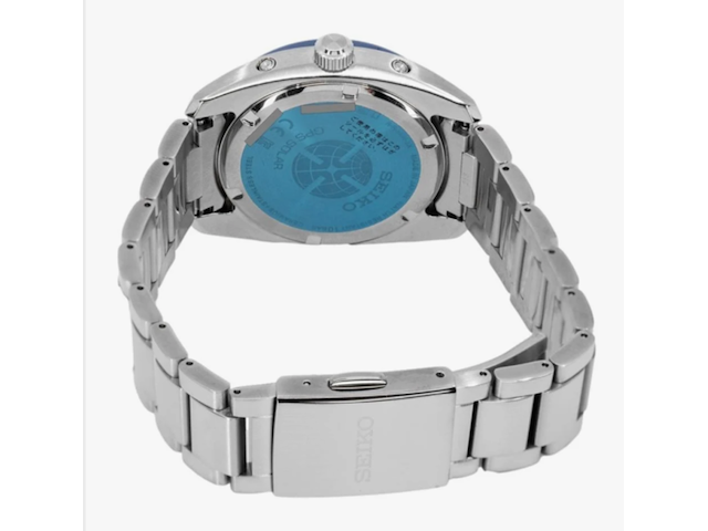 Herenhorloge seiko, ssj003j1 astron gps solar 39mm, zwart/zilverkleurig - afbeelding 4 van  4