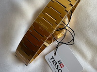 Herenhorloge, tissot, prx t137.410.33.021.00, goudkleurig, 2020+ - afbeelding 4 van  5