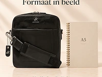Herenschoudertas dr amsterdam, black - afbeelding 6 van  6