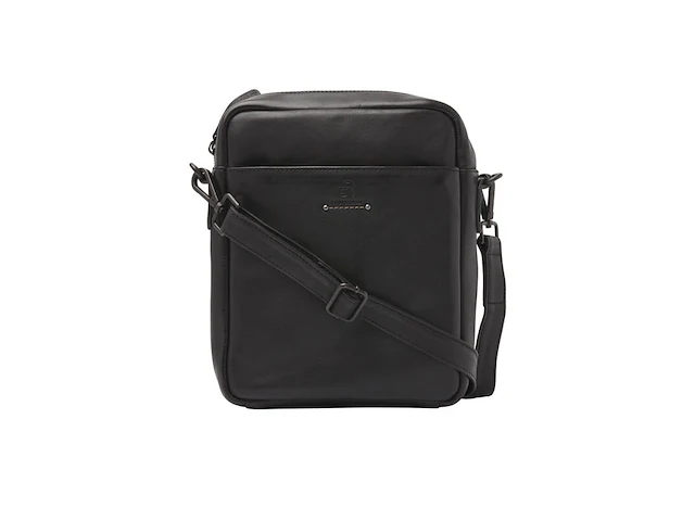 Herenschoudertas dr amsterdam, black - afbeelding 1 van  6