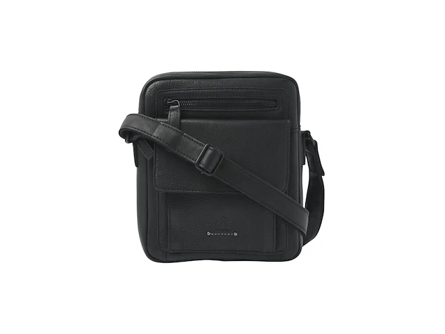 Herenschoudertas dr amsterdam, black - afbeelding 1 van  6