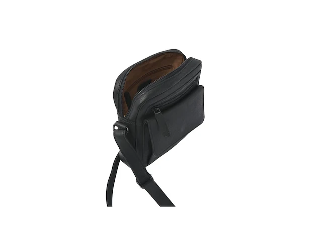 Herenschoudertas dr amsterdam, black - afbeelding 3 van  6