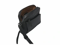 Herenschoudertas dr amsterdam, black - afbeelding 3 van  6