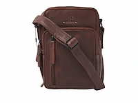 Herenschoudertas dr amsterdam, brown