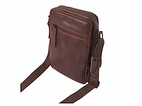 Herenschoudertas dr amsterdam, brown - afbeelding 2 van  6