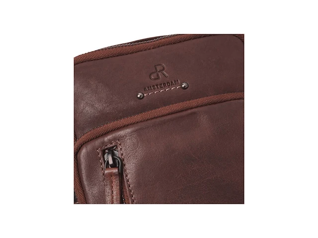 Herenschoudertas dr amsterdam, brown - afbeelding 4 van  6