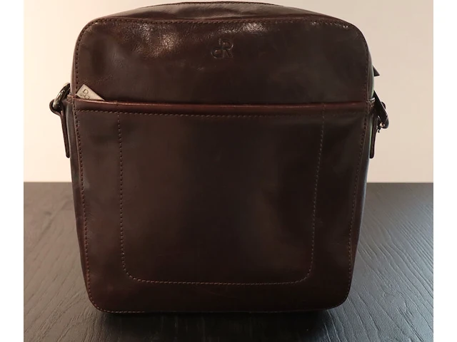 Herenschoudertas dr amsterdam, brown - afbeelding 1 van  8