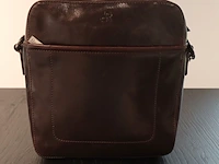 Herenschoudertas dr amsterdam, brown