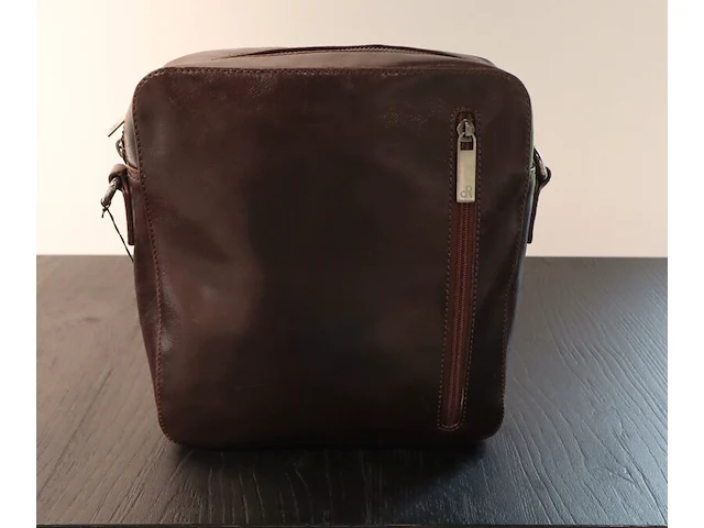 Herenschoudertas dr amsterdam, brown - afbeelding 2 van  8