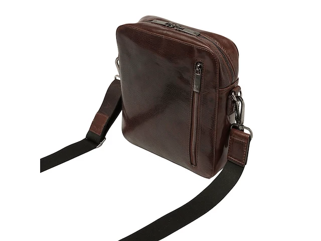 Herenschoudertas dr amsterdam, brown - afbeelding 4 van  8