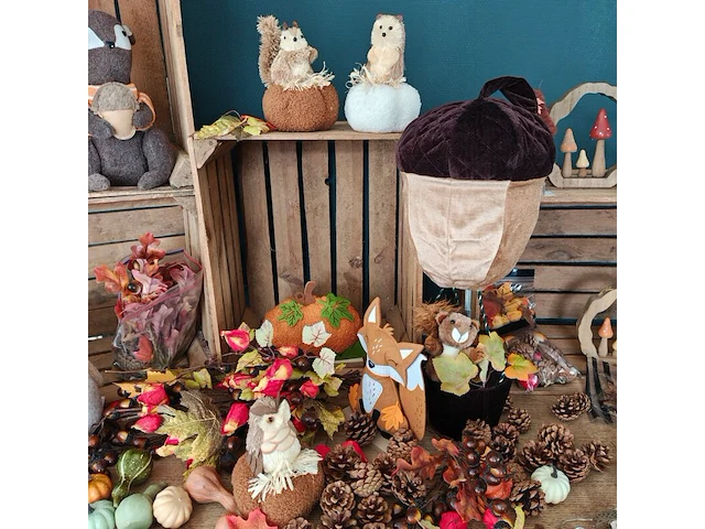 Herfst decoratie, excl. aardappelkisten - afbeelding 3 van  7