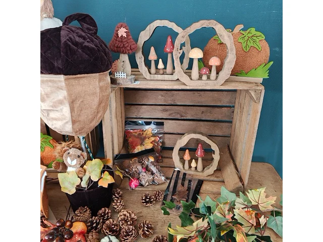 Herfst decoratie, excl. aardappelkisten - afbeelding 4 van  7