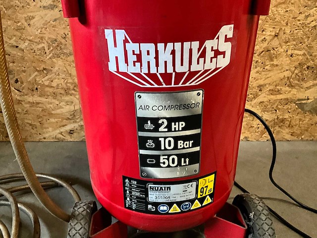 Herkules - ol227 - luchtcompressor - afbeelding 2 van  5