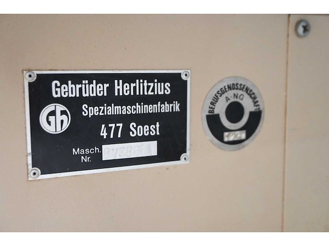 Herlitzius roggenbrood snijmachine - afbeelding 5 van  5