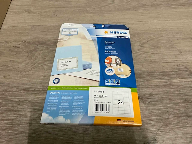 Herma premium labels/etiketten (26x) - afbeelding 1 van  3