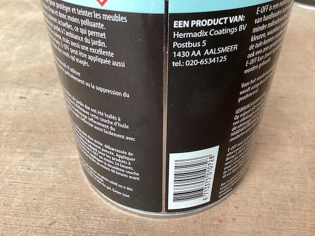 Hermadix hardhoutolie 1 liter (5x) - afbeelding 4 van  4