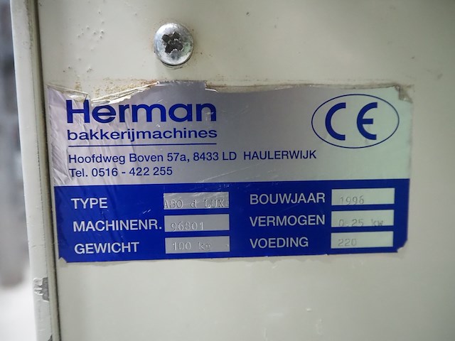 Herman bakkerijmachines - afbeelding 2 van  10