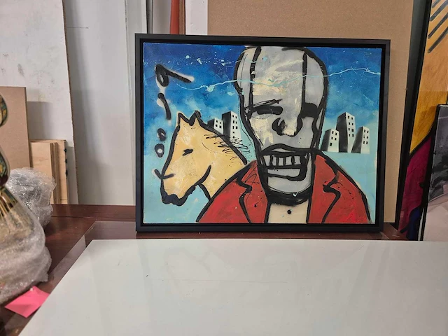 Herman brood - acryl op doek - 65 x 85 - afbeelding 2 van  4