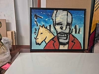 Herman brood - acryl op doek - 65 x 85 - afbeelding 2 van  4