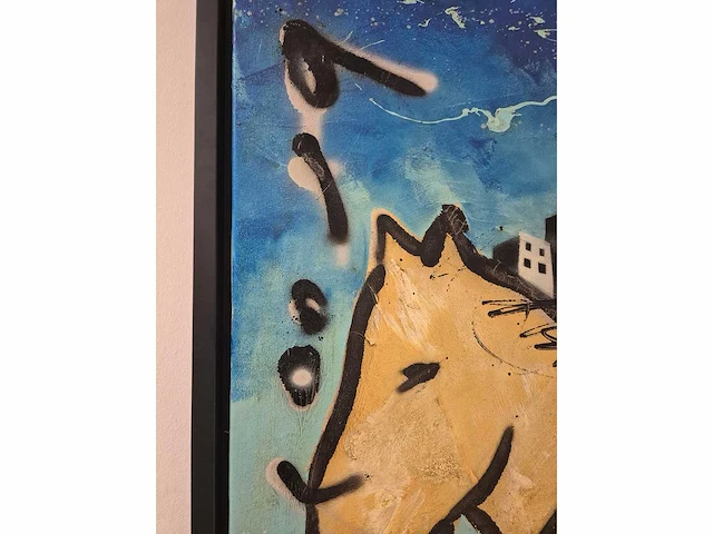 Herman brood - acryl op doek - 65 x 85 - afbeelding 3 van  4