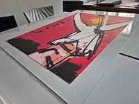 Herman brood - zeefdruk - 100 x 70 - afbeelding 2 van  4