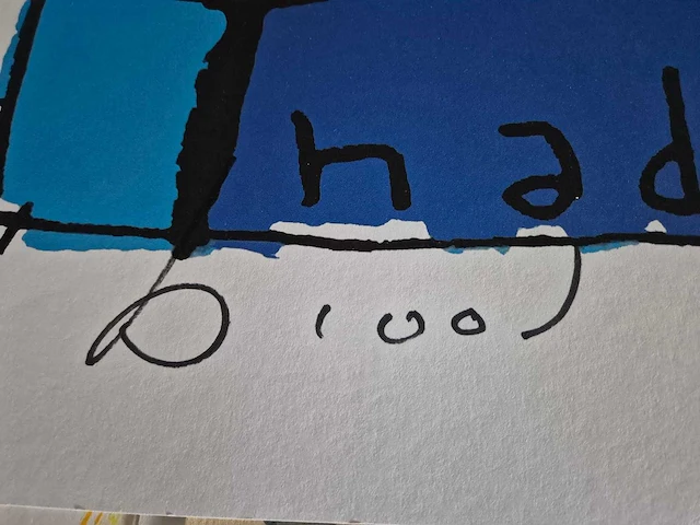 Herman brood - zeefdruk - 60 x 50 - afbeelding 3 van  4