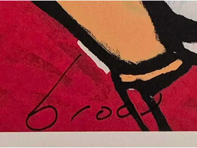 Herman brood - zeefdruk - 70 x 118 - afbeelding 3 van  4