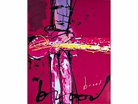 Herman brood - zeefdruk - 90 x 74