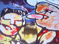 Herman brood - zeefdruk - heartbreak hotel 36/150 - afbeelding 2 van  6