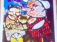Herman brood - zeefdruk - heartbreak hotel 36/150