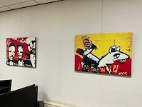 Herman brood canvasprint (erven brood) (2x) - afbeelding 1 van  7