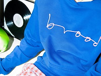 Herman brood gesigneerde hoodie - maat l - afbeelding 3 van  5
