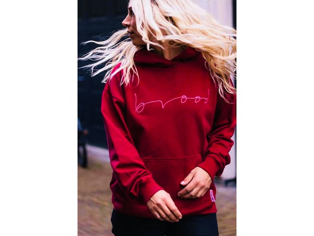 Herman brood gesigneerde hoodie - maat l - afbeelding 3 van  8