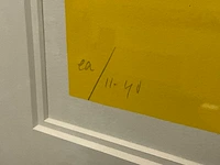 Herman brood testarossa ingelijste zeefdruk (e.a. 11/40) - afbeelding 3 van  4