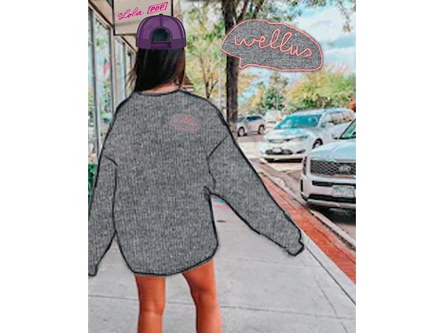 Herman brood trui - maat l - afbeelding 6 van  6