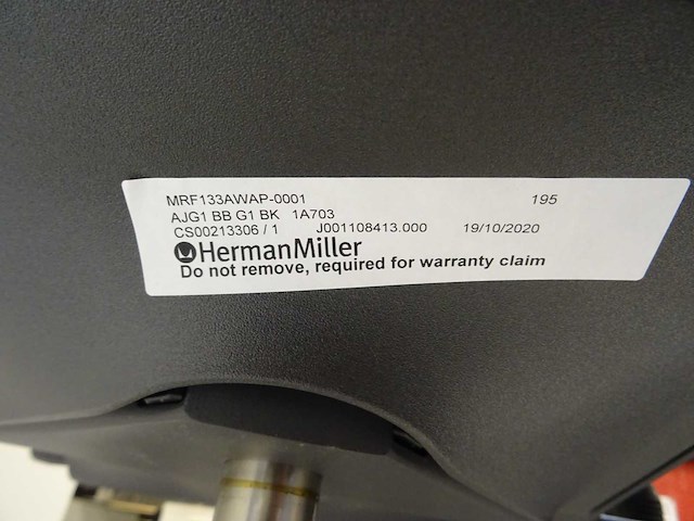Herman miller - mirra 2 - bureaustoel - afbeelding 1 van  2