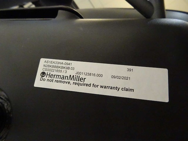 Herman miller - sayl - bureaustoel - afbeelding 2 van  3