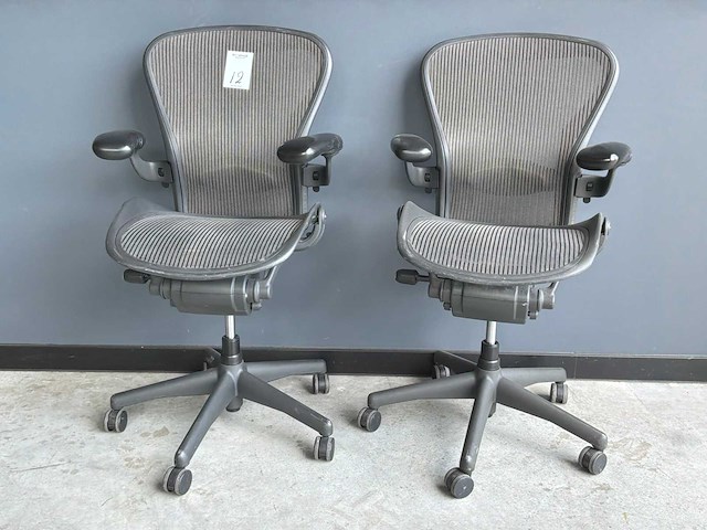 Herman miller aeron b bureaustoel (2x) - afbeelding 1 van  10