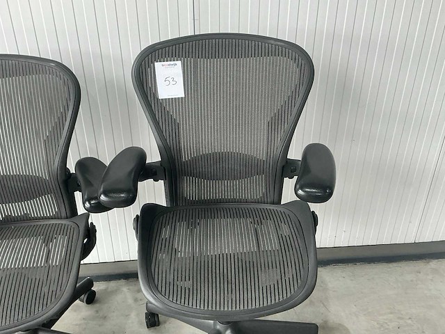 Herman miller aeron bureaustoel (2x) - afbeelding 2 van  6