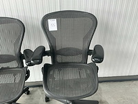 Herman miller aeron bureaustoel (2x) - afbeelding 2 van  6