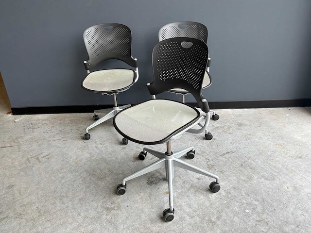 Herman miller caper bureaustoel (3x) - afbeelding 1 van  6