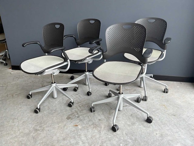 Herman miller caper bureaustoel (4x) - afbeelding 1 van  6