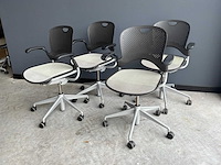 Herman miller caper bureaustoel (4x) - afbeelding 1 van  6