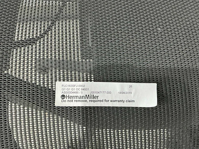 Herman miller cosm highback bureaustoel - afbeelding 5 van  6